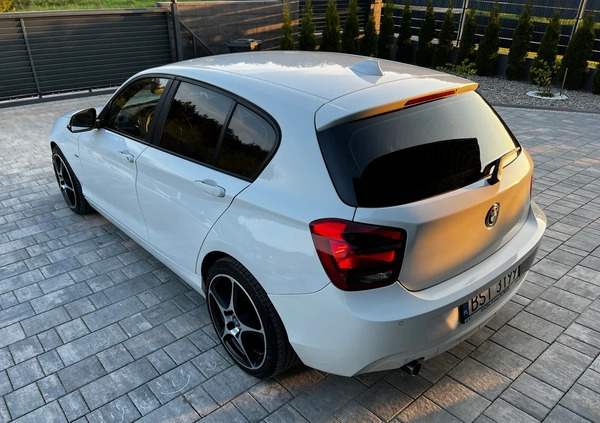 BMW Seria 1 cena 39999 przebieg: 221400, rok produkcji 2013 z Siemiatycze małe 211